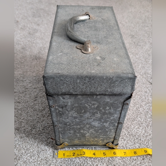 Rustic Silver Metal Box - Picture 10 of 10